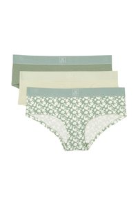 Non sélectionné, green sea foam floral print
