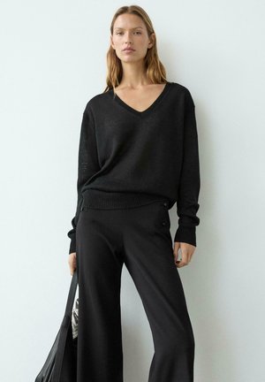 Massimo Dutti Maglione - black