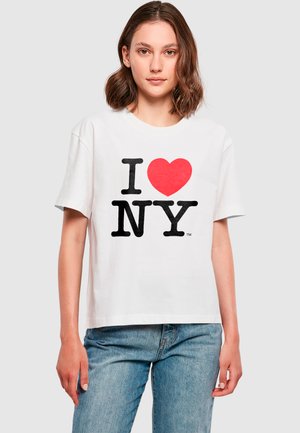 Merchcode T-shirt print - white