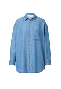 LANGARM - Hemd - blue denim