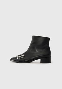 Täistallaga poolsaapad - foulard black