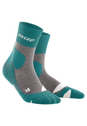 CEP MID CUT - Sports socks - forestgreen grey