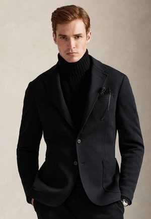 POLO SOFT MODERN DOUBLE KNIT SUIT JACKET - Blazer jacket - black