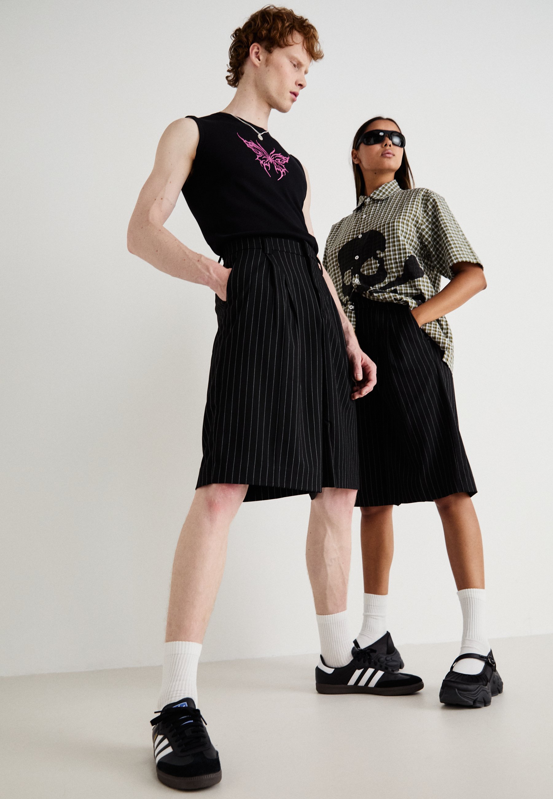 Jaded London GOLIATH UNISEX - Shorts - black - Zalando.co.uk
