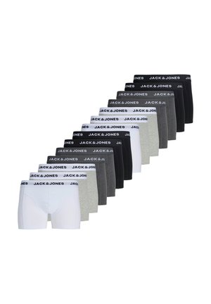 14ER PACK SOLID RETRO - Boxerbriefs - schwarz/grau/weiß