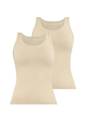 2 PACK - Top - beige