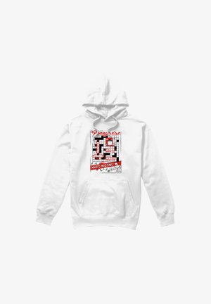Cotton Soul, WELCOME TO DERRY PENNYWISE CROSSWORD PUZZLE - Hoodie - white
