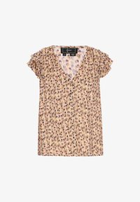 Sélectionné, beige multicolor