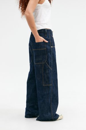 BDG Urban Outfitters NIKO SKATE - Wide Leg - rinse