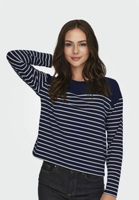 JDY JDYBOLD JRS ATK NOOS - Långärmad tröja - black iris