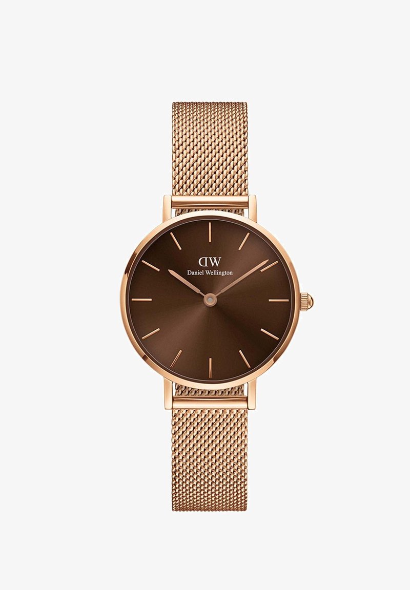 Daniel Wellington PETITE AMBER, 28MM RG - Hodinky - rose gold-coloured