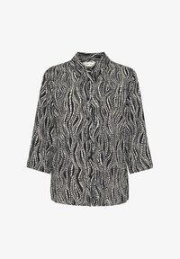 Unselected, black wavy dots