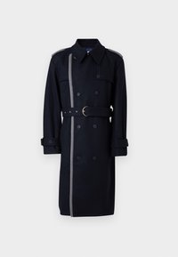 PUFFY PIPING COAT - Abrigo clásico - navy blue