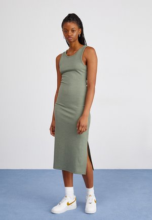 GOOD KEEPSAKE - Jersey dress - olive