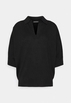 Jersey de punto - black