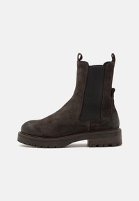 Pavement Botines con plataforma - dark brown