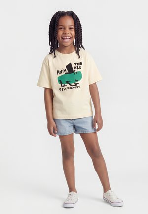 COLLIE UNISEX - Tricou cu imprimeu - white