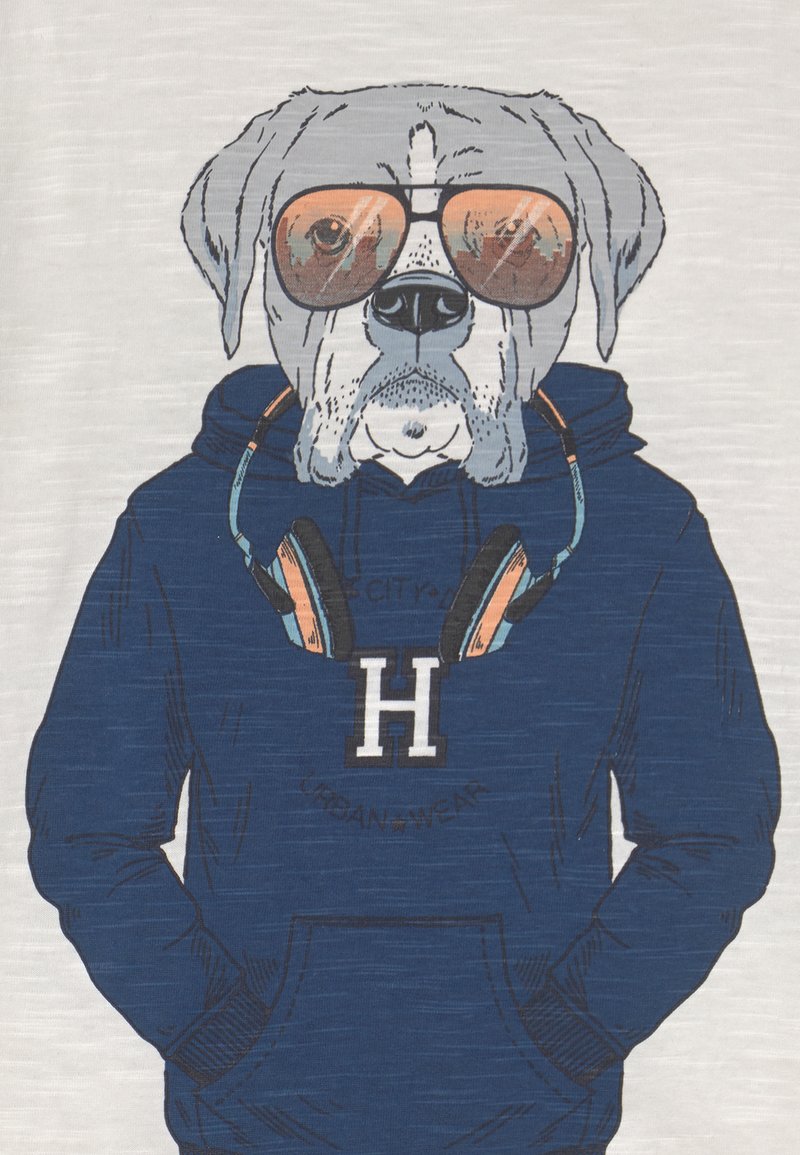 Kinder T-Shirts | Hust & Claire ALWIN T-Shirt print ivory/offwhite - LF82185 Kinder T-Shirts | Hust & Claire ALWIN T-Shirt print ivory/offwhite - LF82185
