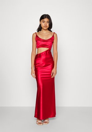 SHARARA CUT OUT DRESS - Juhlamekko - red