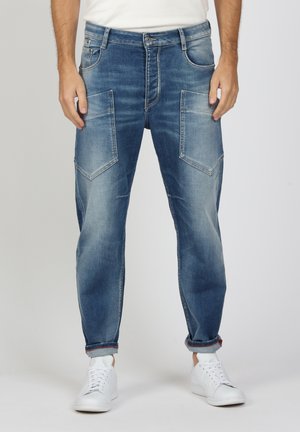 AIDEN WORKER - Jeans Tapered Fit - authentic blue