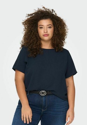 ONLY Carmakoma CARVICA LIFE - Print T-shirt - mood indigo