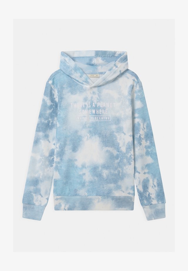 HOOD TYE DYE - Bluza z kapturem - bright white