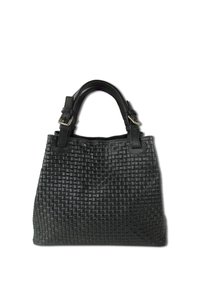 DrachenLeder MUSTER - Handtas - schwarz