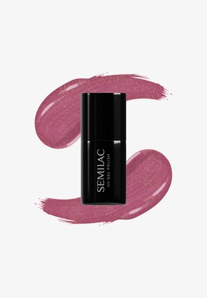 SEMILAC SEMILAC UV GEL POLISH - Smalto - shimmer stone ruby