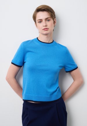 SHORT SLEEVE REGULAR FIT  - T-shirt basic - soft blue