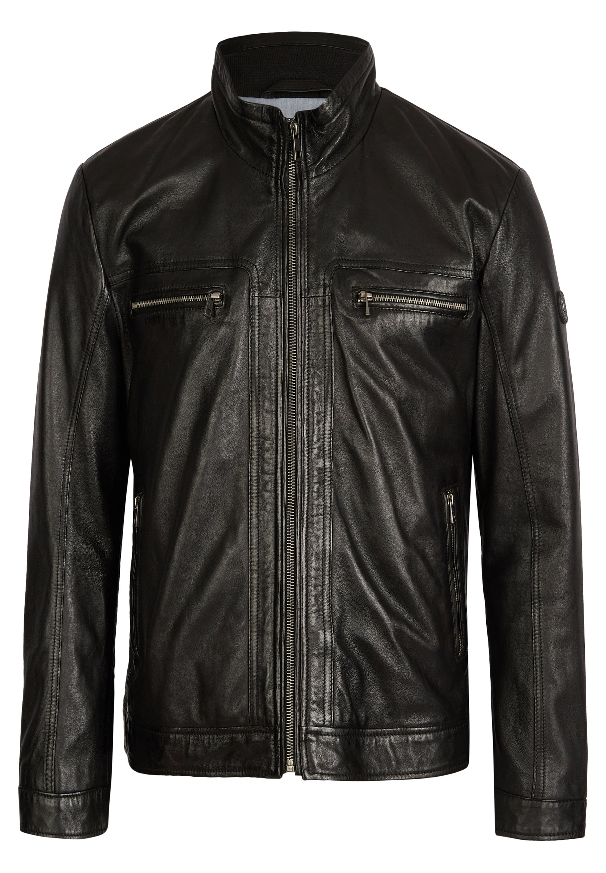 bugatti BUMATTI - Lederjacke - schwarz - Zalando