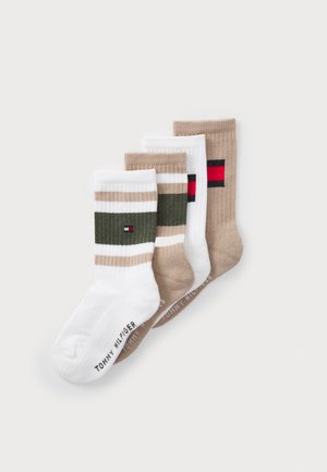KIDS SOCK FLAG & SPORT STRIPE UNISEX 4 PACK - Socken - camel