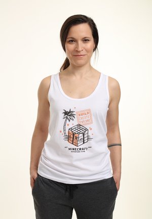 MINECRAFT BUILD CREATE EXPLORE - Top - white