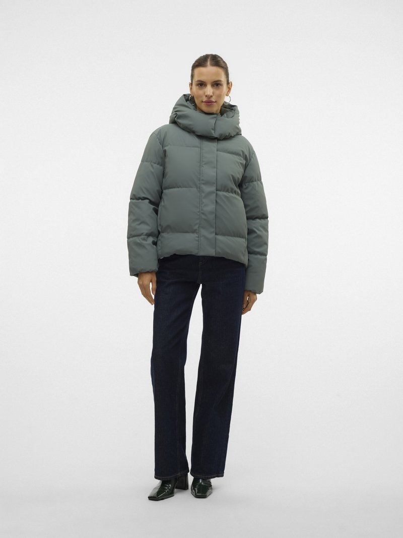 Veste D'hiver Virgino Garçon - Taille 152 - Verte - Doudoune Polyester