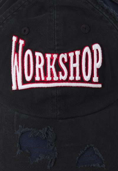 032c DISTRESSED UNISEX - Boné - black/dark blue