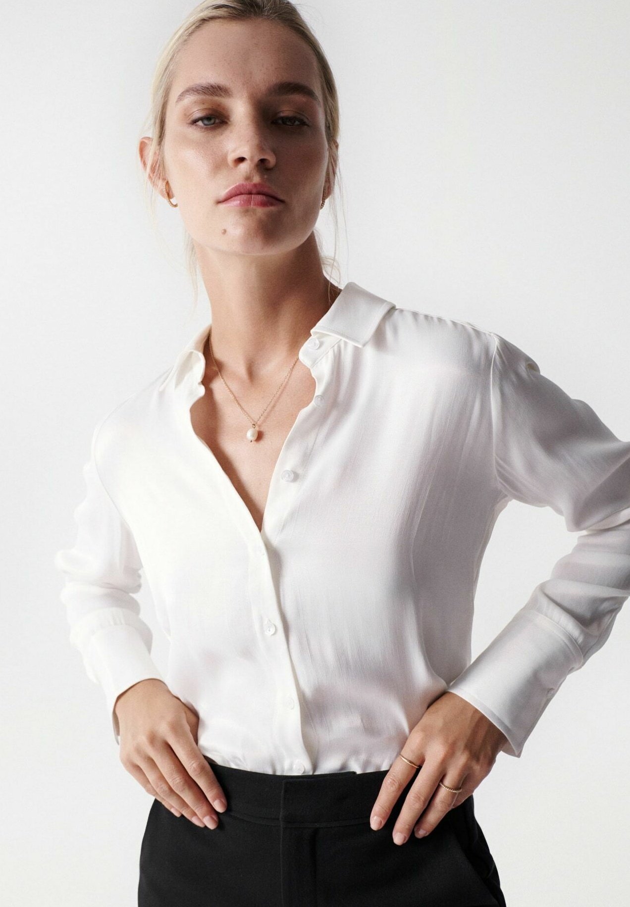 Jean Femme Salsas Taille W27 L30 En Beige - Skinny Slim, Neuf Avec étiquettes