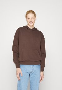 Jack & Jones - JORVIBE HOOD - Gornji dio trenirke - chocolate brown Minijatura 1