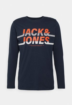 JCOCHARLES TEE CREW NECK - Top s dlouhým rukávem - navy