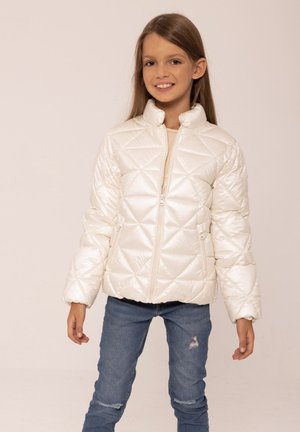 QUILTED PUFFER - Jachetă subțire - white
