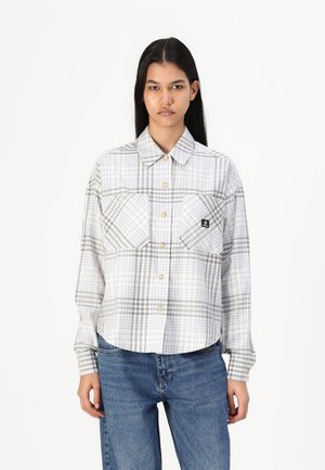 SKATE LIFESTYLE SHIRT - Button-down blouse - egret