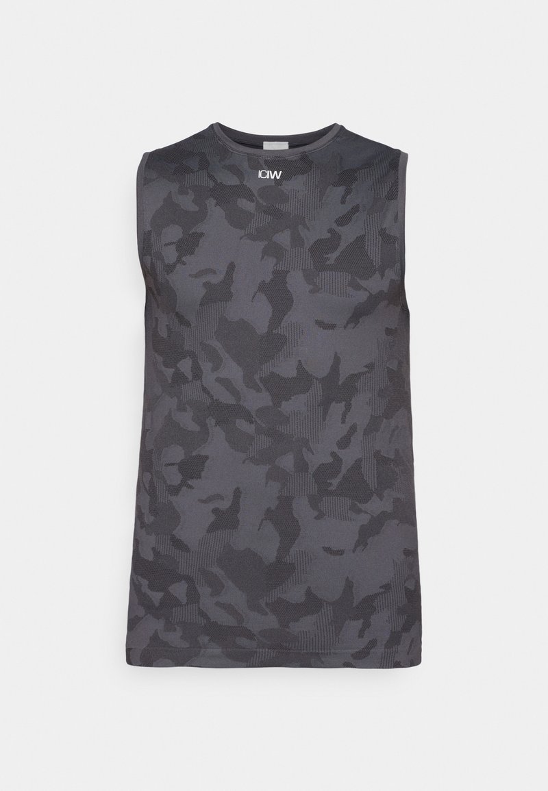 ICANIWILL Top donkergrijs