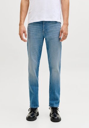 Jack & Jones JJICLARK JJASHER - Дънки със стеснен крачол - blue denim