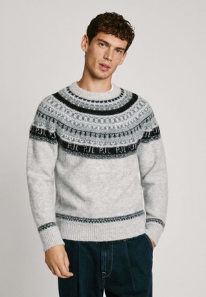 LENNOX - Jumper - light grey marl