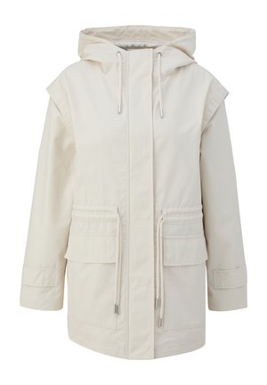 s.Oliver, MIT VERSTELLBARER TAILLE - Parka - wollweiß