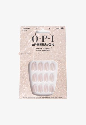 OPI, XPRESS/ON - FAUX ONGLES RÉUTILISABLES EFFET GEL - Stickers à ongles - throw me a kiss
