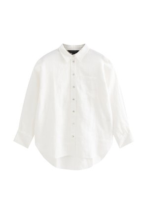 New Look, WHITE  OVERSIZED LONG SLEEVE SHIRT - Camicia - white