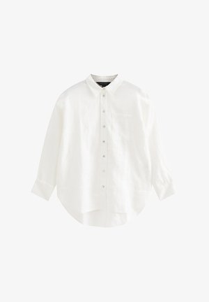 New Look, WHITE OVERSIZED LONG SLEEVE SHIRT - Camicia - white