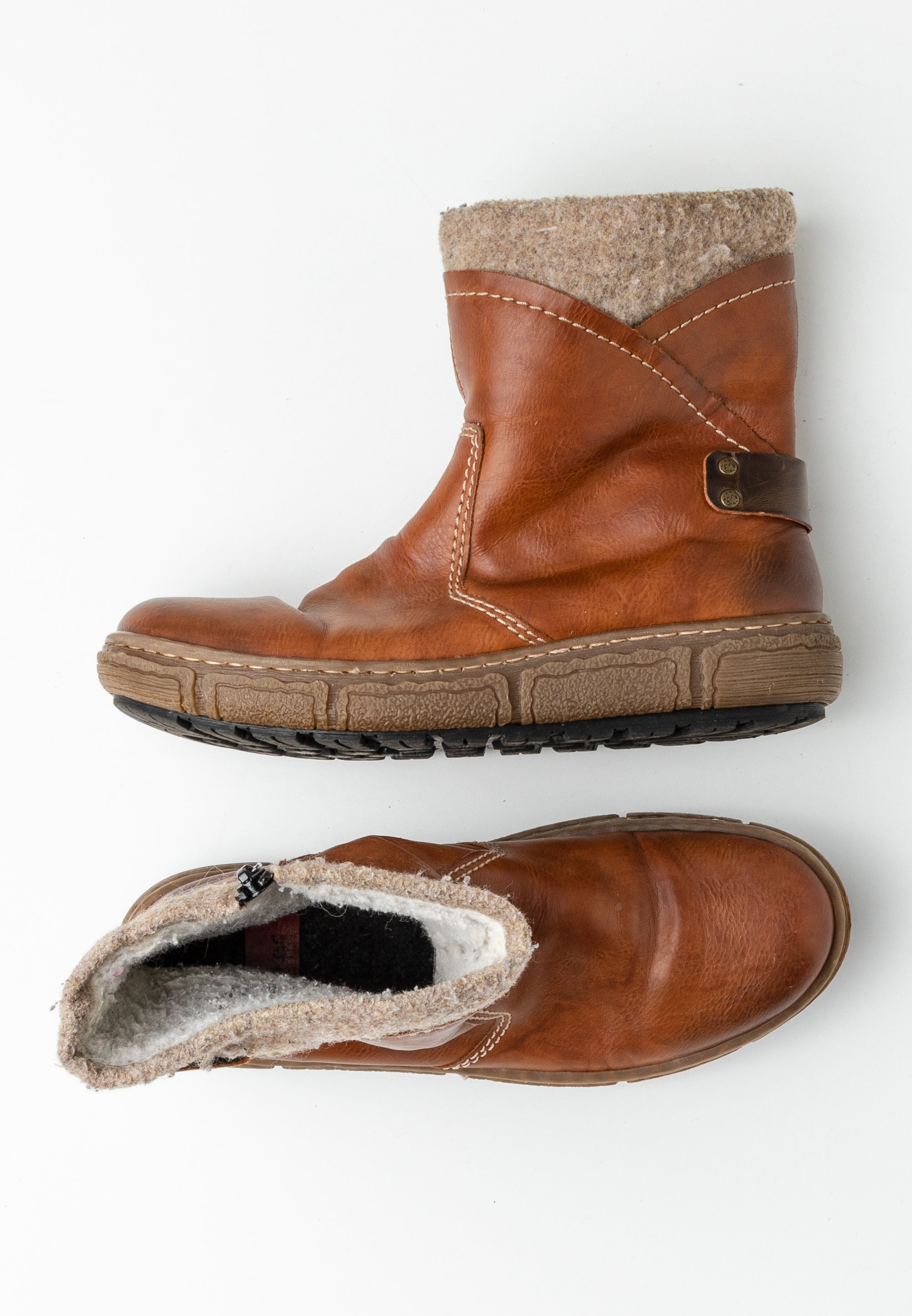 Rieker Winter Stiefel 24 Rieker Snowboot/Winterstiefel Brown/braun
