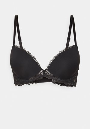 LIFT DEMI - Push-up bra - black