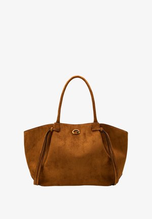 Guess, ALLEGRA WILDLEDER TOTE TASCHE - Håndtasker - braun