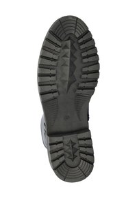 Nelson MONK - Enkellaarsjes met plateauzool - zwart